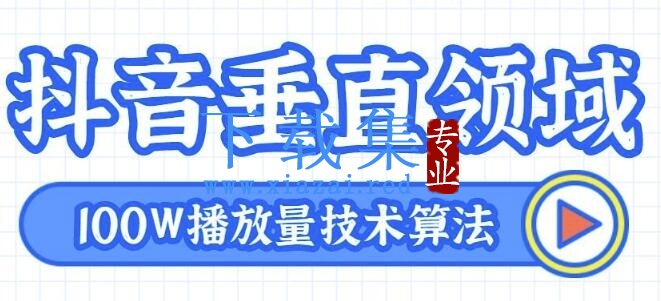 2020抖音垂直领域内训课程，100W播放量热门技术推荐算法（完结）