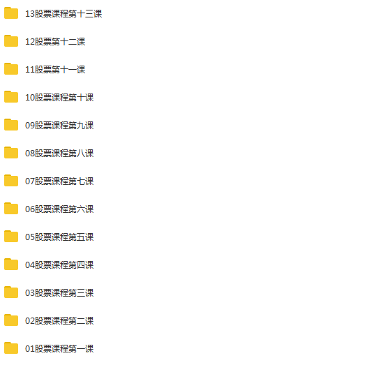 快财学堂炒股全套进阶课程【音频】