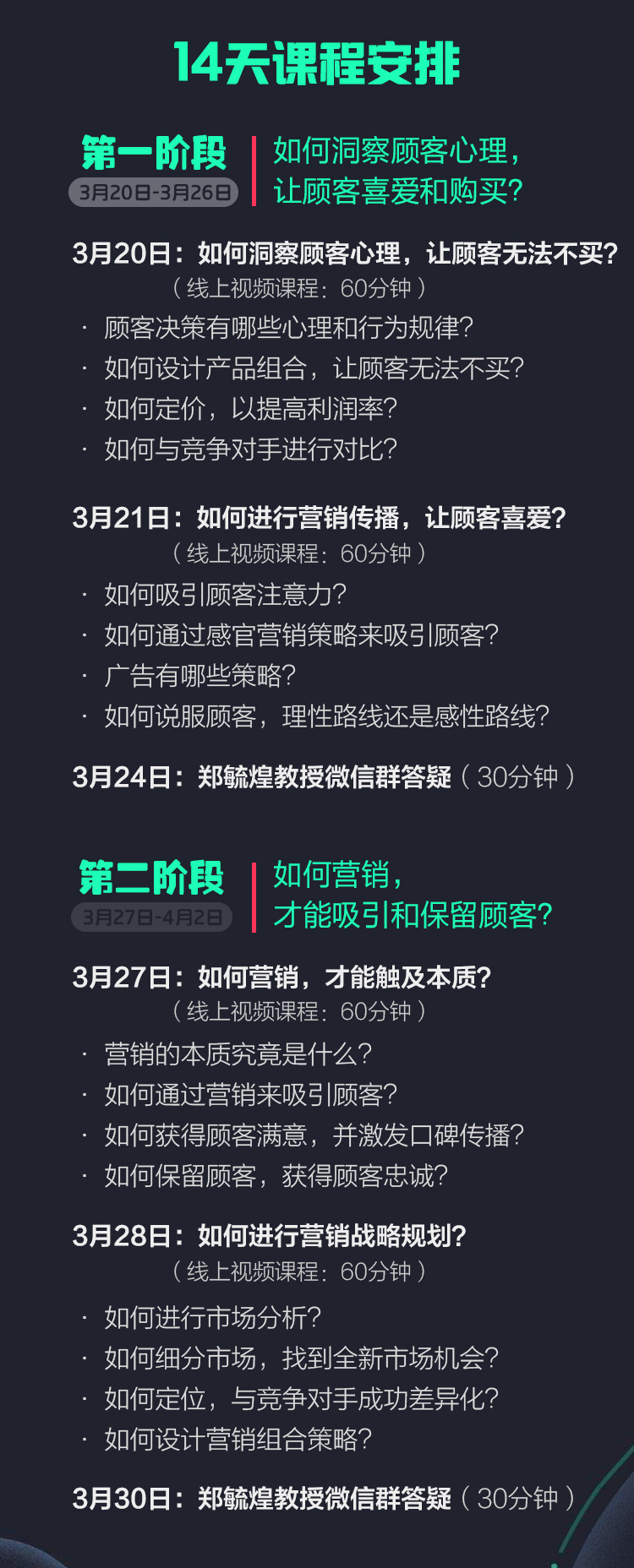 郑毓煌 14天营销训练营，重塑营销思维