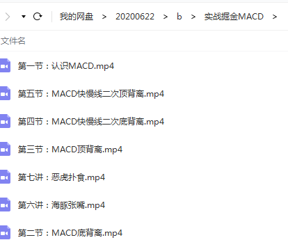 史月波高级系统课程-实战掘金MACD 共7讲