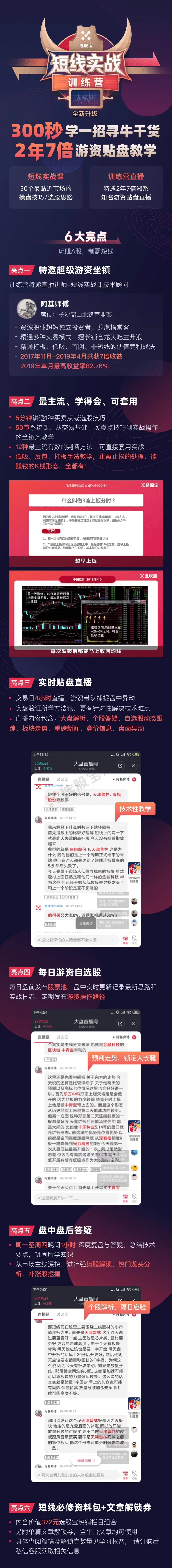 选股宝阿基师傅-2020年短线实战训练营视频50讲课程