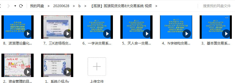孤狼现货交易8大交易系统 视频