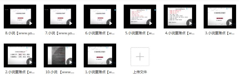 高考语文小说阅读重点难点答题技巧教学视频(腾讯课堂 乘风)