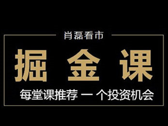 肖磊看市丨点对点掘金课（2017 2018 2019全集）