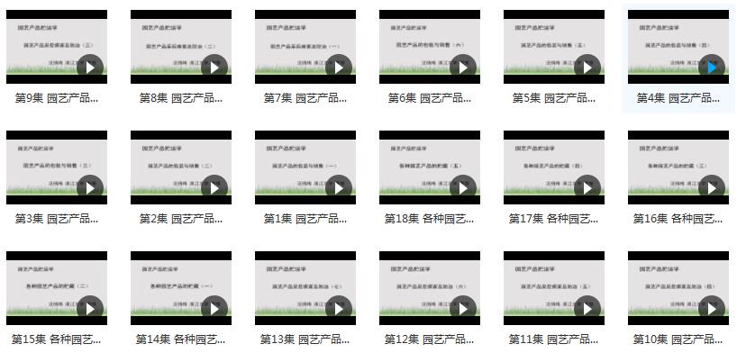 《园艺产品贮运学》教学视频课程(浙江大学 汪俏梅18集)