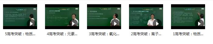德智教育高考化学概念和无机化学专题复习教学视频(袁朝乐 5课 高考化学高分突破班)