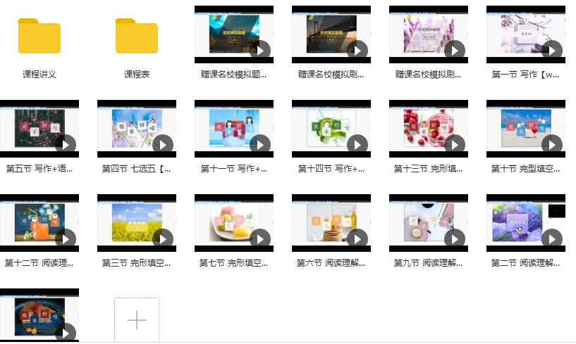 2019通用版高三英语春季系统辅导冲刺班教学视频(14讲 斯琴)
