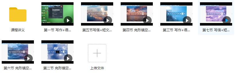 2019通用版高三英语寒假系统补习辅导教学视频(7讲 斯琴)