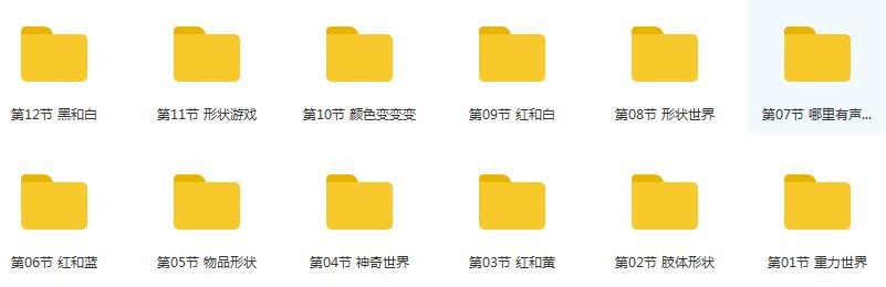 26个月宝宝早教游戏训练课程视频全套（48集）