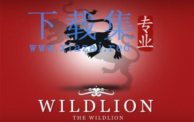 WildLion狮子剪影LOGO标志AI矢量素材