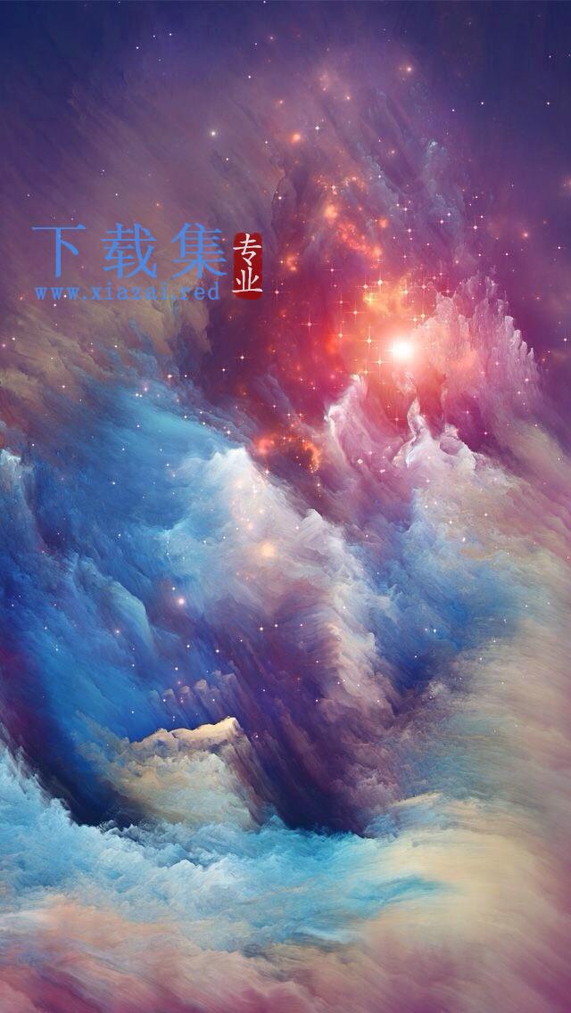 彩色银河星空PSD源文件