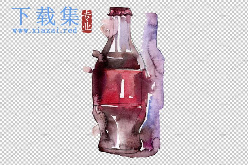 水彩饮料果汁PNG免抠图 第7张 水彩饮料果汁PNG免抠图 第7张