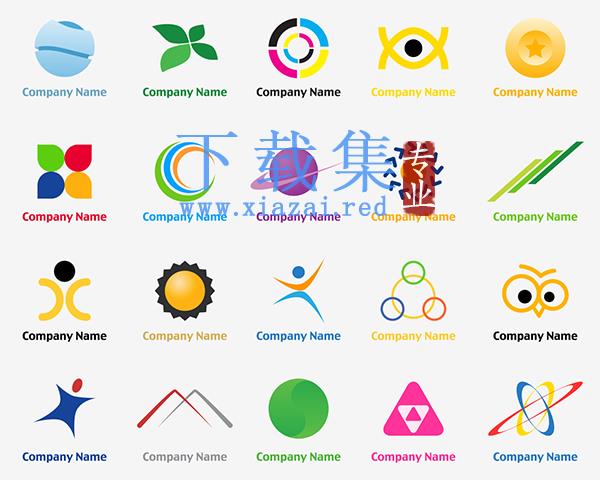 20个多行业漂亮的AI矢量LOGO设计素材