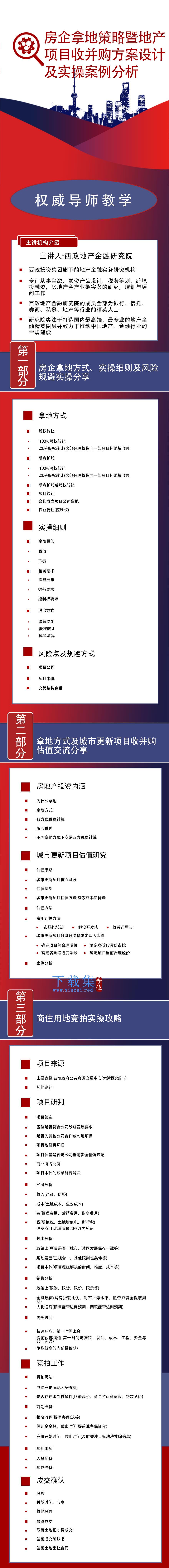房企拿地策略暨地产项目收并购方案设计及实操案例分析 第1张 房企拿地策略暨地产项目收并购方案设计及实操案例分析 第1张