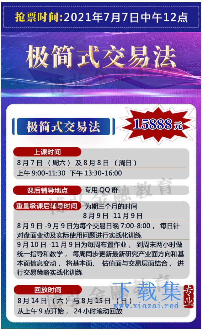 许超2021年8月极简式交易法 第1张 许超2021年8月极简式交易法 第1张