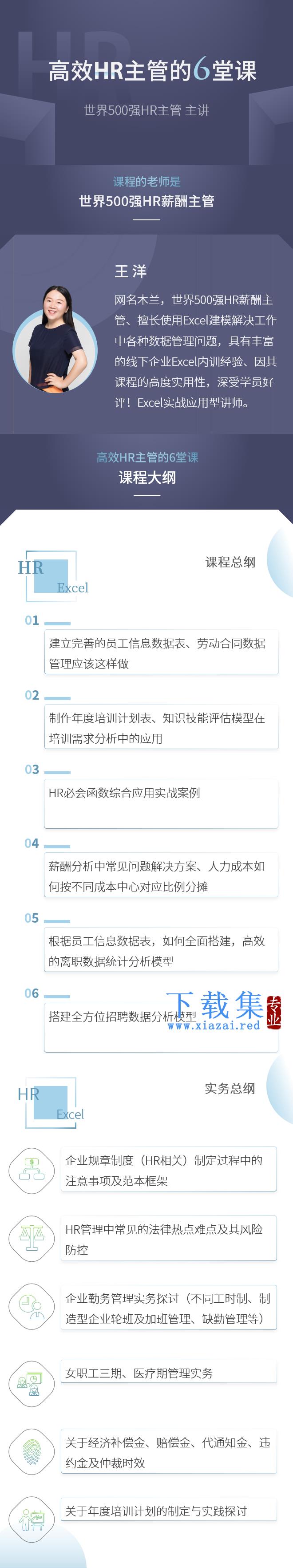 高效HR主管的6堂课【完结带课件】