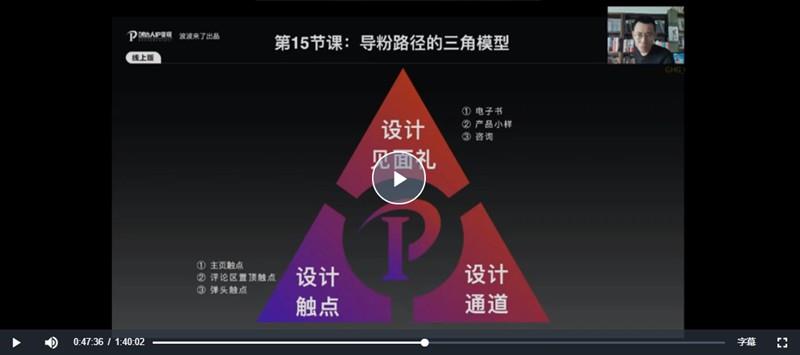 波波创始人IP变现5.0，在线视频帮你打造终身私域流量资产