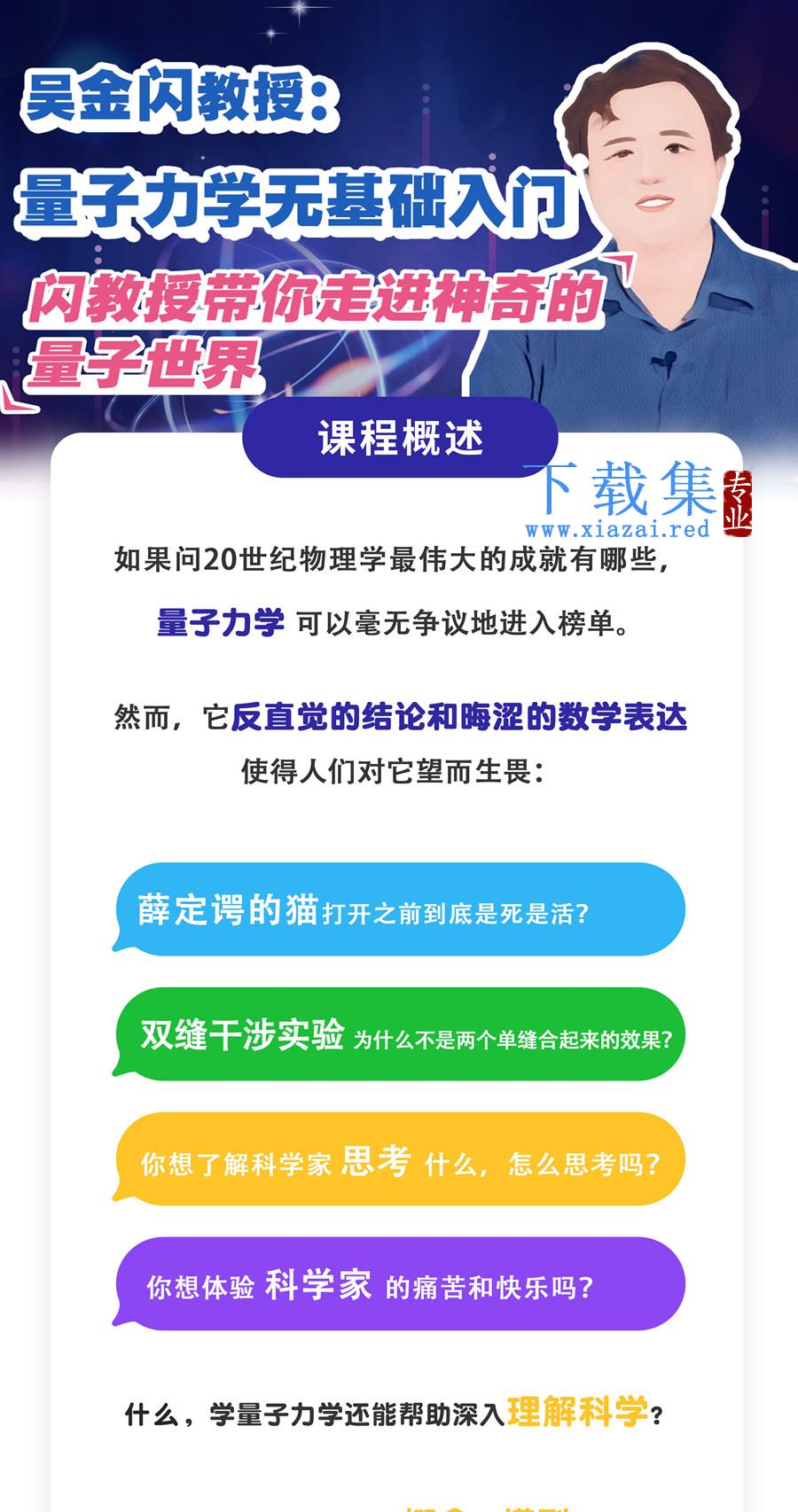 吴金闪教授:量子力学无基础入门 第1张 吴金闪教授:量子力学无基础入门 第1张
