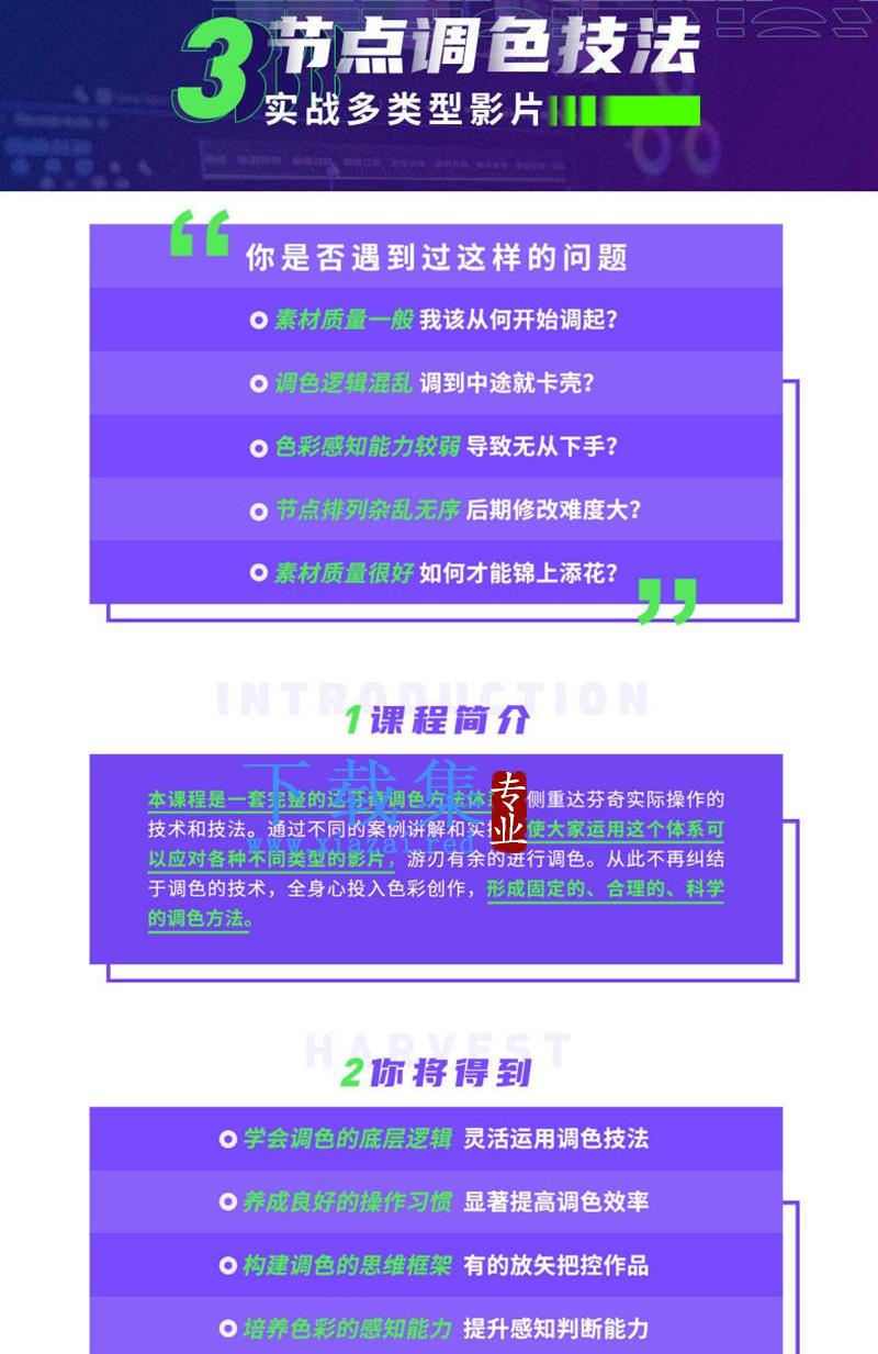 新片场三节点调色技法：实战多类型影片