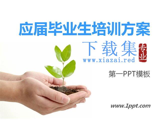 应届毕业生培训方案PPT免费下载