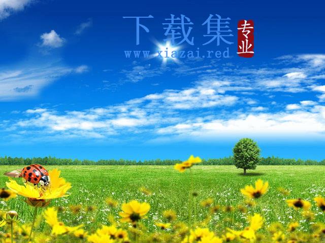 清新的自然风光PPT背景图片 第1张 清新的自然风光PPT背景图片 第1张