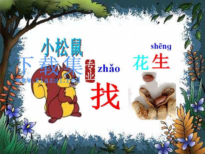 《小松鼠找花生》PPT课件3