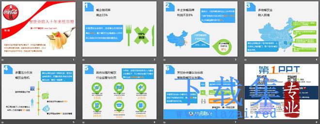 餐饮业陷入十年来低谷期PPT下载 第2张 餐饮业陷入十年来低谷期PPT下载 第2张