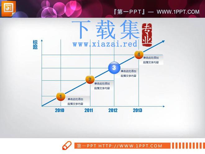 蓝色精美实用工作总结PPT图表大全