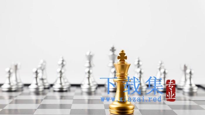 国际象棋PPT背景图片