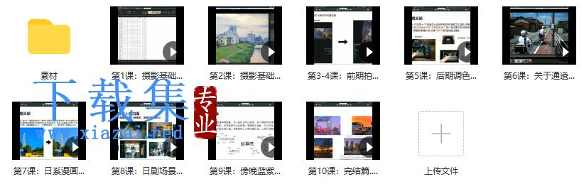 kelvin李摄影班2021年7月结课【画质不错有素材】