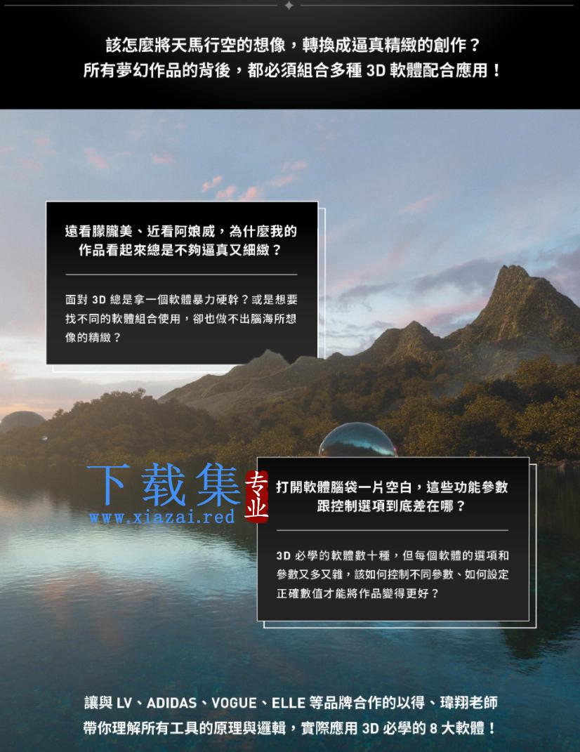 【motioner】3D软体大乱斗｜从概念到画面的梦幻连续技【画质高清有素材】