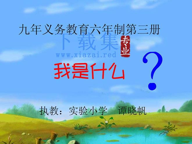 《我是什么》Flash动画课件下载
