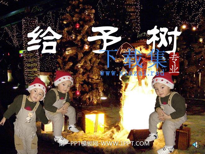 《给予树》PPT教学课件下载2