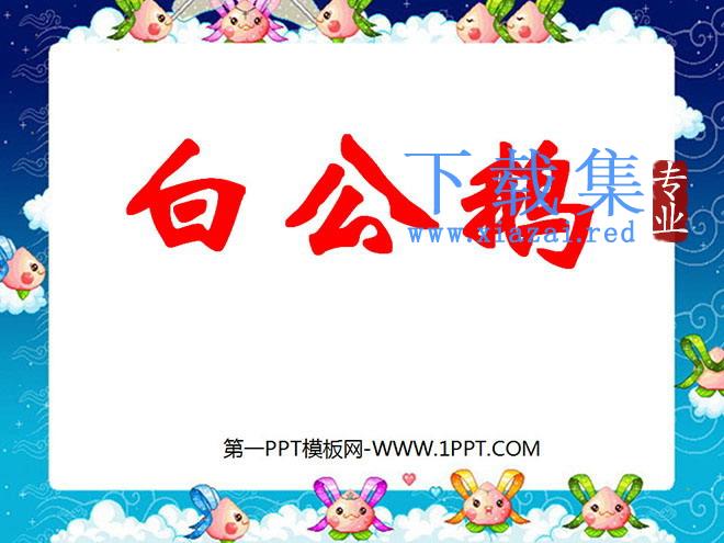 《白公鹅》PPT课件下载2