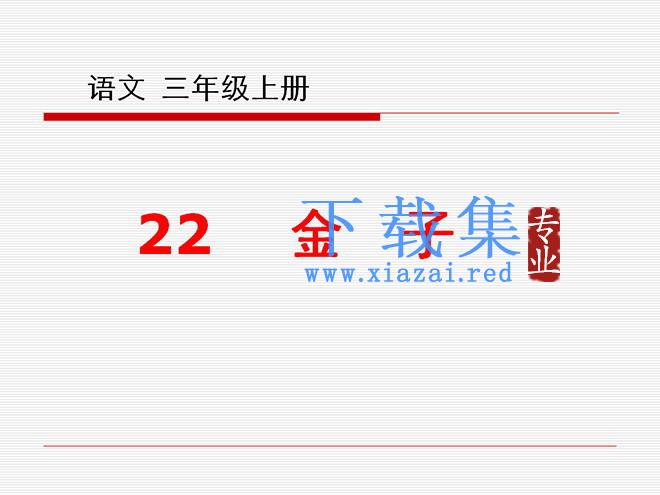 《金子》PPT课件