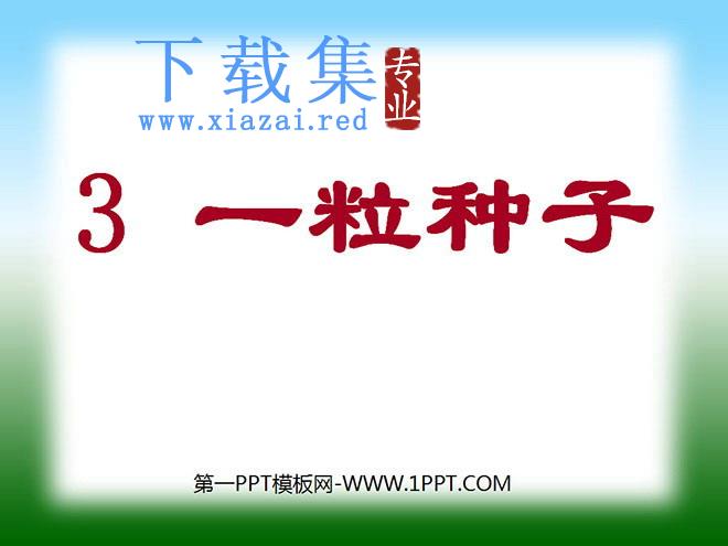 《一粒种子》PPT课件