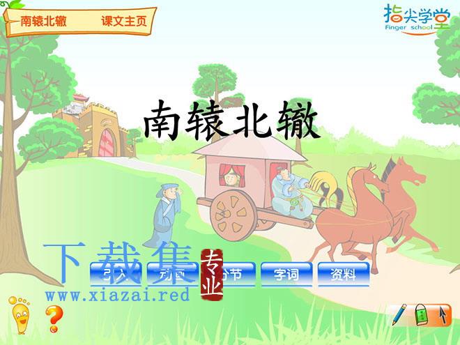《南辕北辙》Flash动画课件