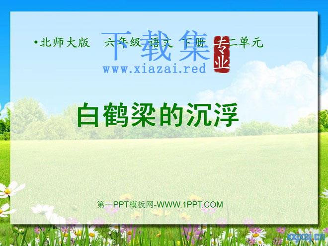 《白鹤梁的沉浮》PPT课件2