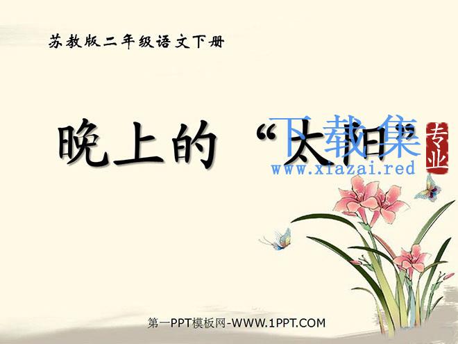 《晚上的“太阳”》PPT课件2