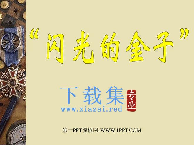 《闪光的金子》PPT课件2