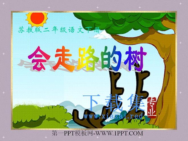 《会走路的树》PPT课件2