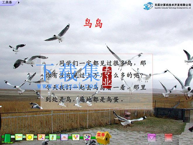 《鸟岛》Flash动画课件
