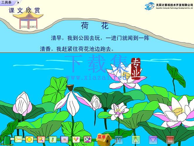 《荷花》Flash动画课件