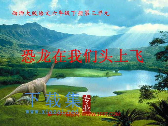 《恐龙在我们头上飞》PPT课件3