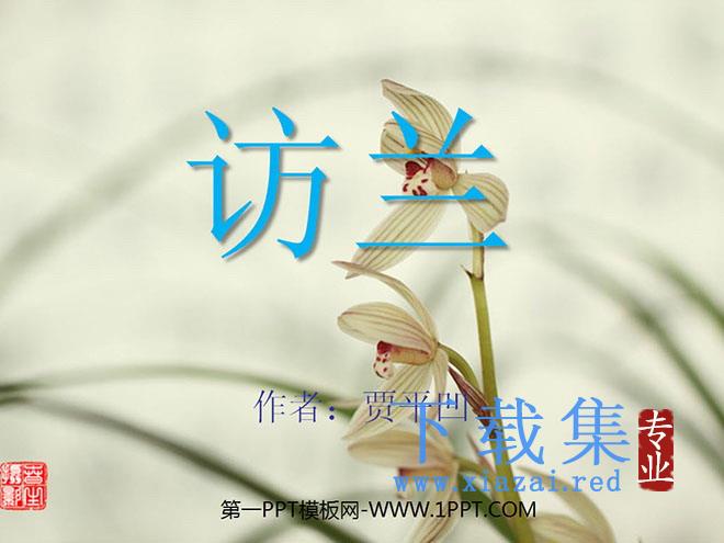 《访兰》PPT课件3