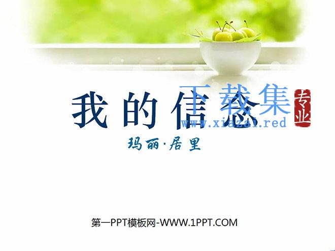 《我的信念》PPT课件5