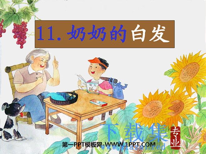 《奶奶的白发》PPT课件3