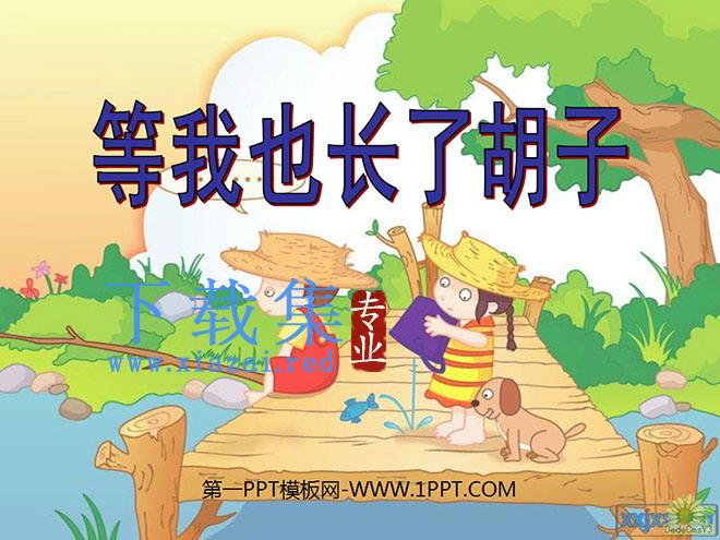 《等我也长了胡子》PPT课件2
