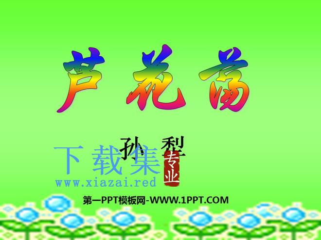 《芦花荡》PPT课件5