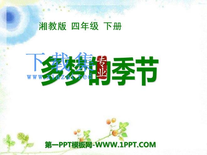 《多梦的季节》PPT课件